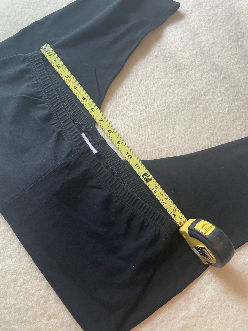 J. Jill Black Pima Capri Leggings | Stretch Pants | Size Large Petite